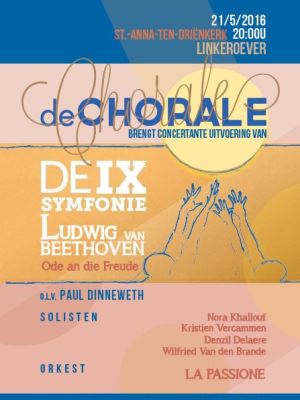 ANNA3 | DeChorale - 9de symphonie van Beethoven | 21 mei 2016 | Sint-Anna-ten-Drieënkerk Antwerpen Linkeroever